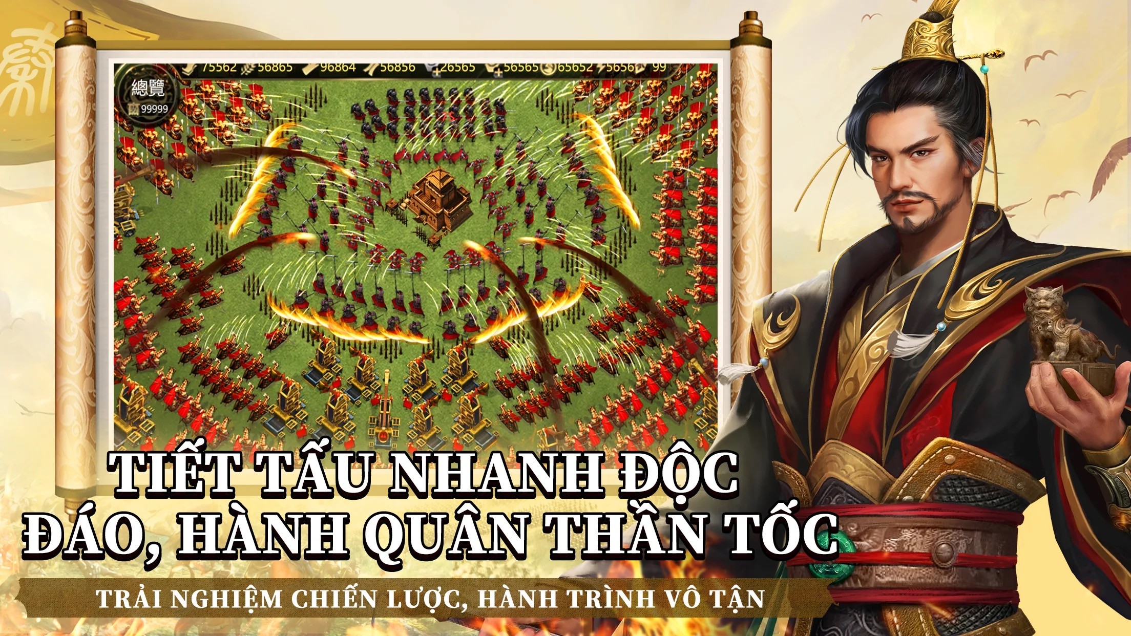 Đại Tần Chiến Quốc: Game SLG bối cảnh thời Chiến quốc chuẩn bị ra mắt