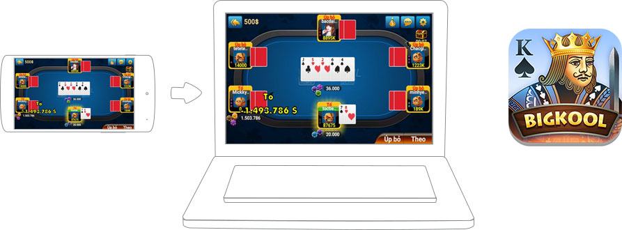 Chơi Danh bai Online BigKool 2016 on PC 11