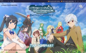 Khám phá hầm ngục trong DanMachi BATTLE CHRONICLE trên PC với BlueStacks