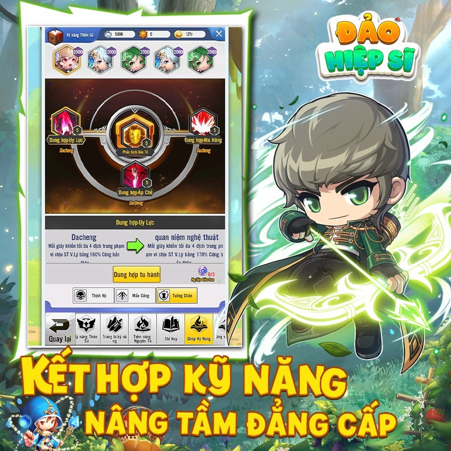 Game nhập vai rảnh tay Đảo Hiệp Sĩ mở cửa thử nghiệm