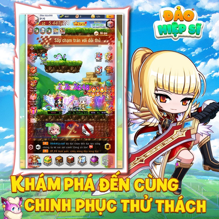 Game nhập vai rảnh tay Đảo Hiệp Sĩ mở cửa thử nghiệm