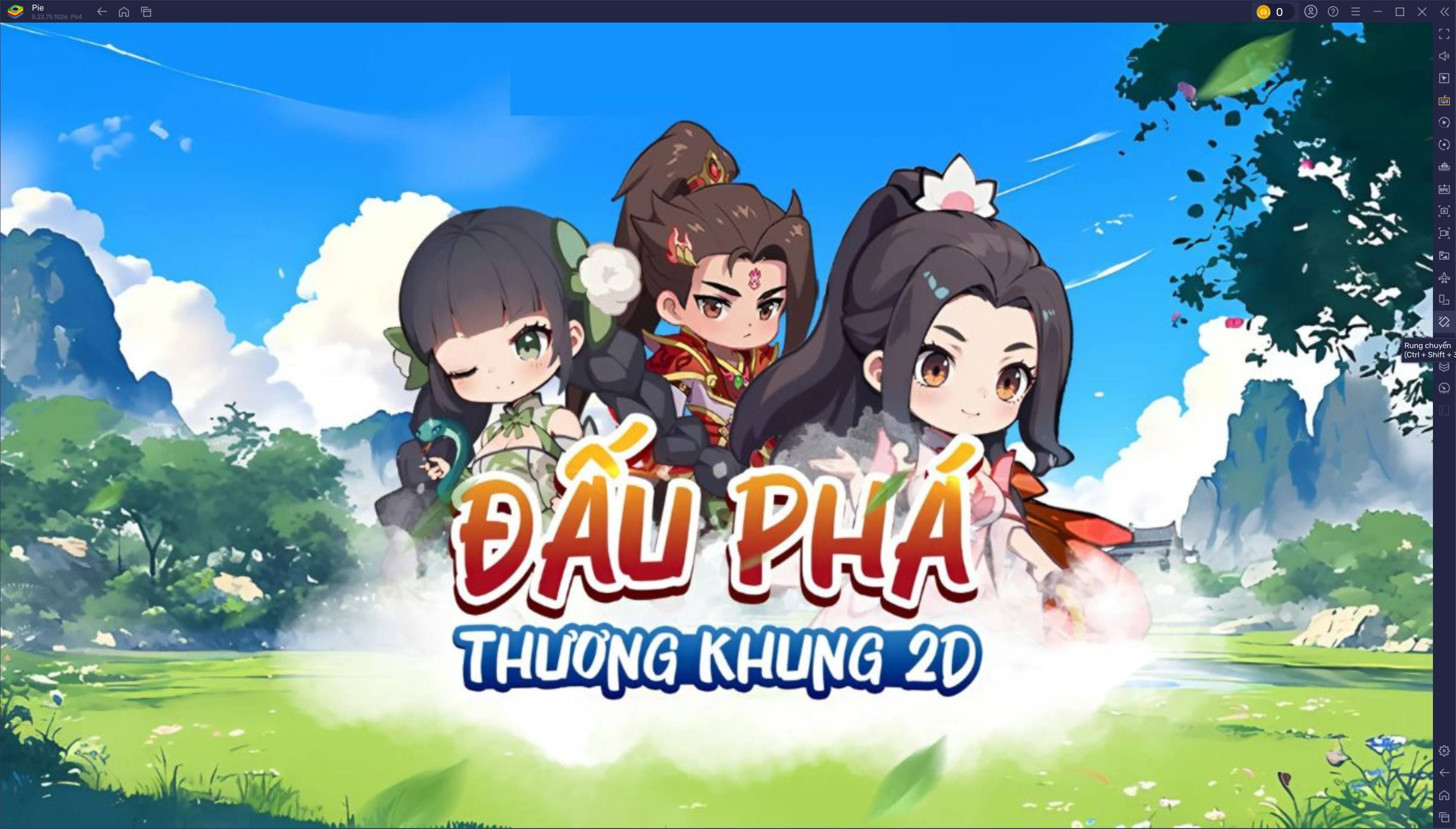 Tu luyện để trở thành người mạnh nhất khi chơi Đấu Phá Thương Khung 2D trên PC với BlueStacks