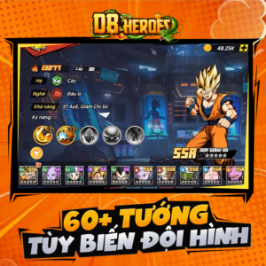DB Heroes: Game mới đề tài Dragon Ball đến từ 9Play