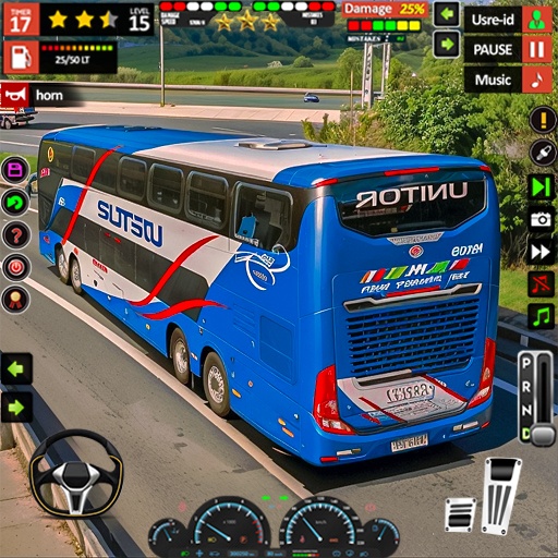 Bus Game Driver City Bus 3D