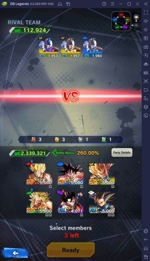 Dragon Ball Legends Team Builder