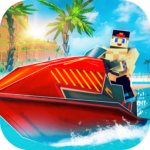 Jet Ski Craft: Crafting, Stunts & Bikini Bottom 3D