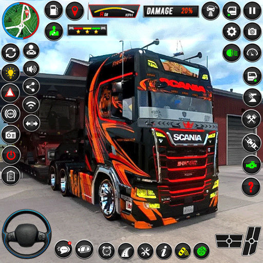 truk kargo: sopir truk