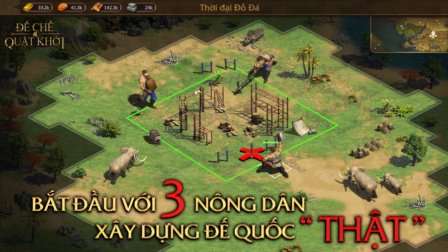 Đế Quốc Quật Khởi: Tựa game chiến thuật mới tái hiện chất AOE trên di động