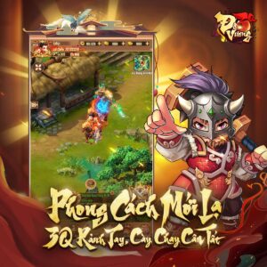 Đế Vương 3Q: Game chiến thuật Tam Quốc phong cách dễ thương mở đăng ký trước