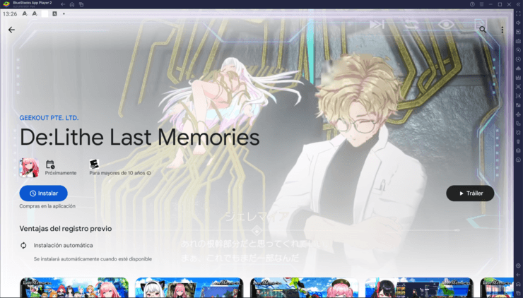 Cómo jugar De: Lithe Last Memories en PC con BlueStacks