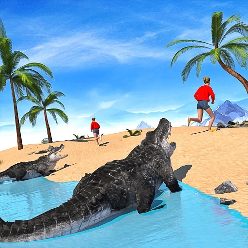 Jogo de ataque de crocodilo 3D