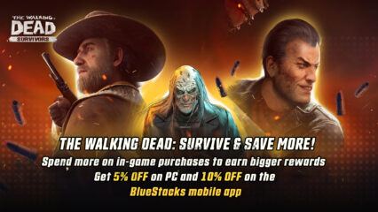 The Walking Dead: Survivors – 5% OFF for Desktop & 10% OFF for Mobile!