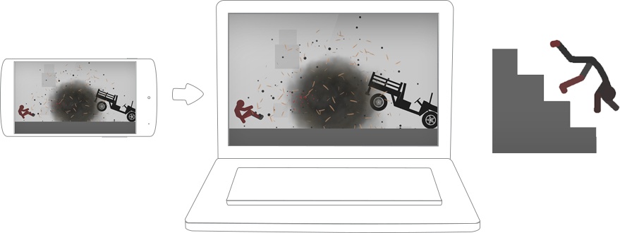 Играй Stickman Dismounting На ПК 21