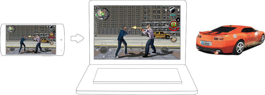 เล่น Grand Gangsters 3D on PC 12