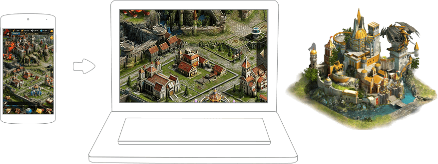 Играй Clash of Kings II: Queens Oath На ПК 21