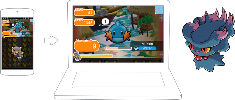 즐겨보세요 Pokemon Shuffle Mobile on PC 12