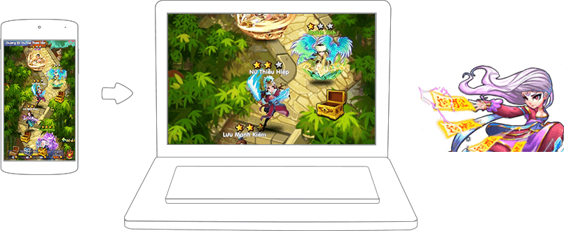 Chơi Vô Song Kiếm – Đại Hiệp Truyện on PC 7