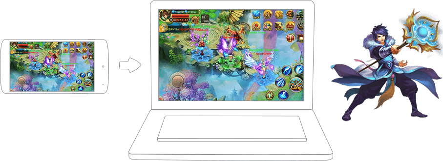Chơi Bách Chiến Mobile on PC 7