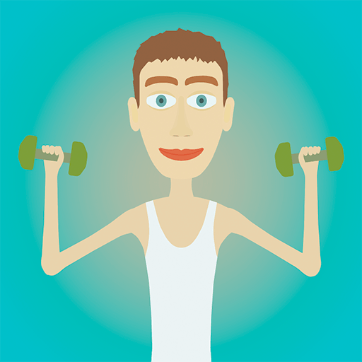 Muscle clicker: Gym game