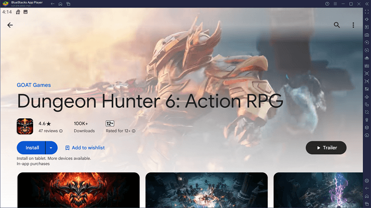 Cara Download Dan Memainkan Dungeon Hunter 6: Action RPG di PC dengan BlueStacks!