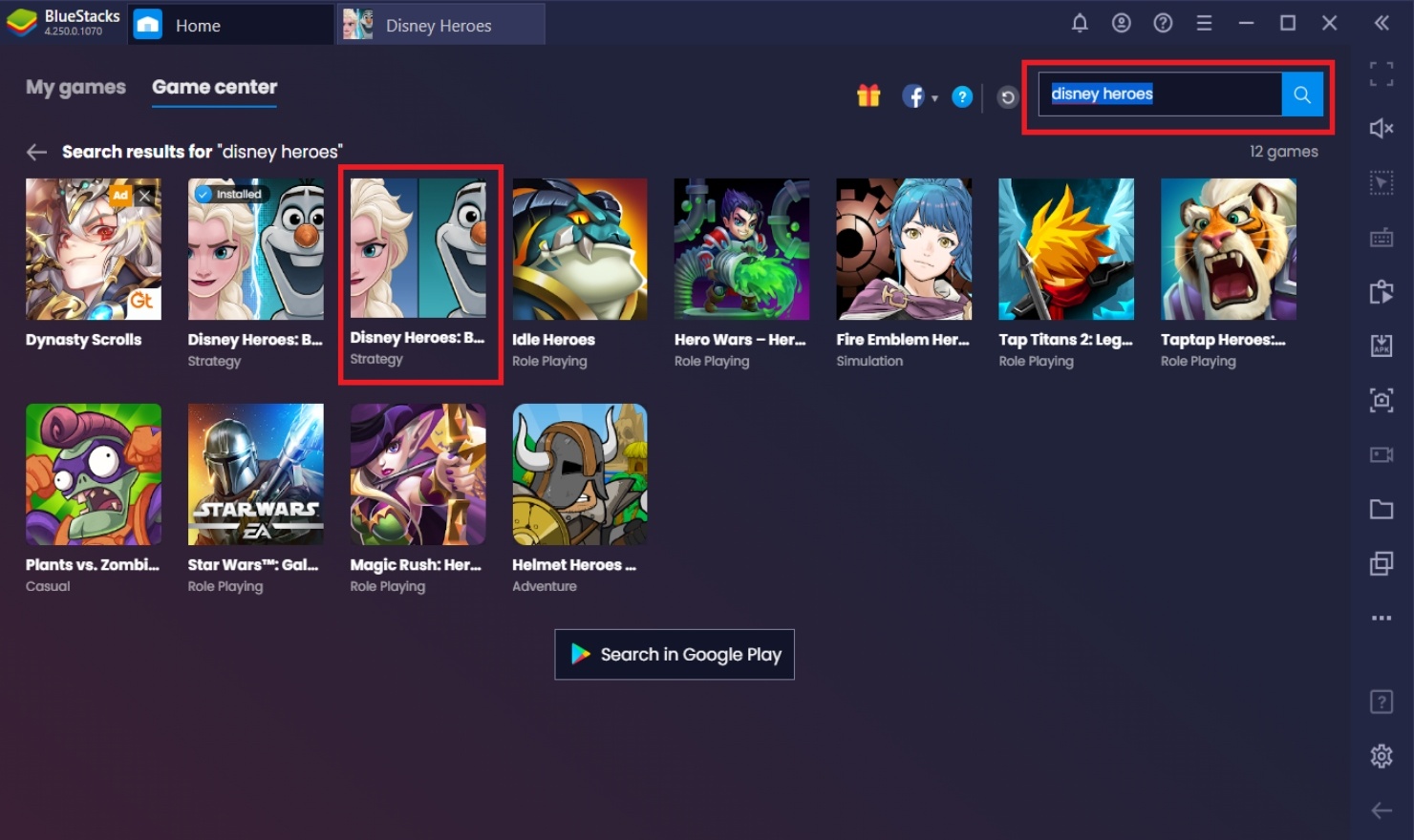 How to Play Disney Heroes: Battle Mode on PC with BlueStacks