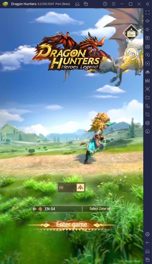 Cómo jugar Dragon Trail: Hunter World en PC con BlueStacks