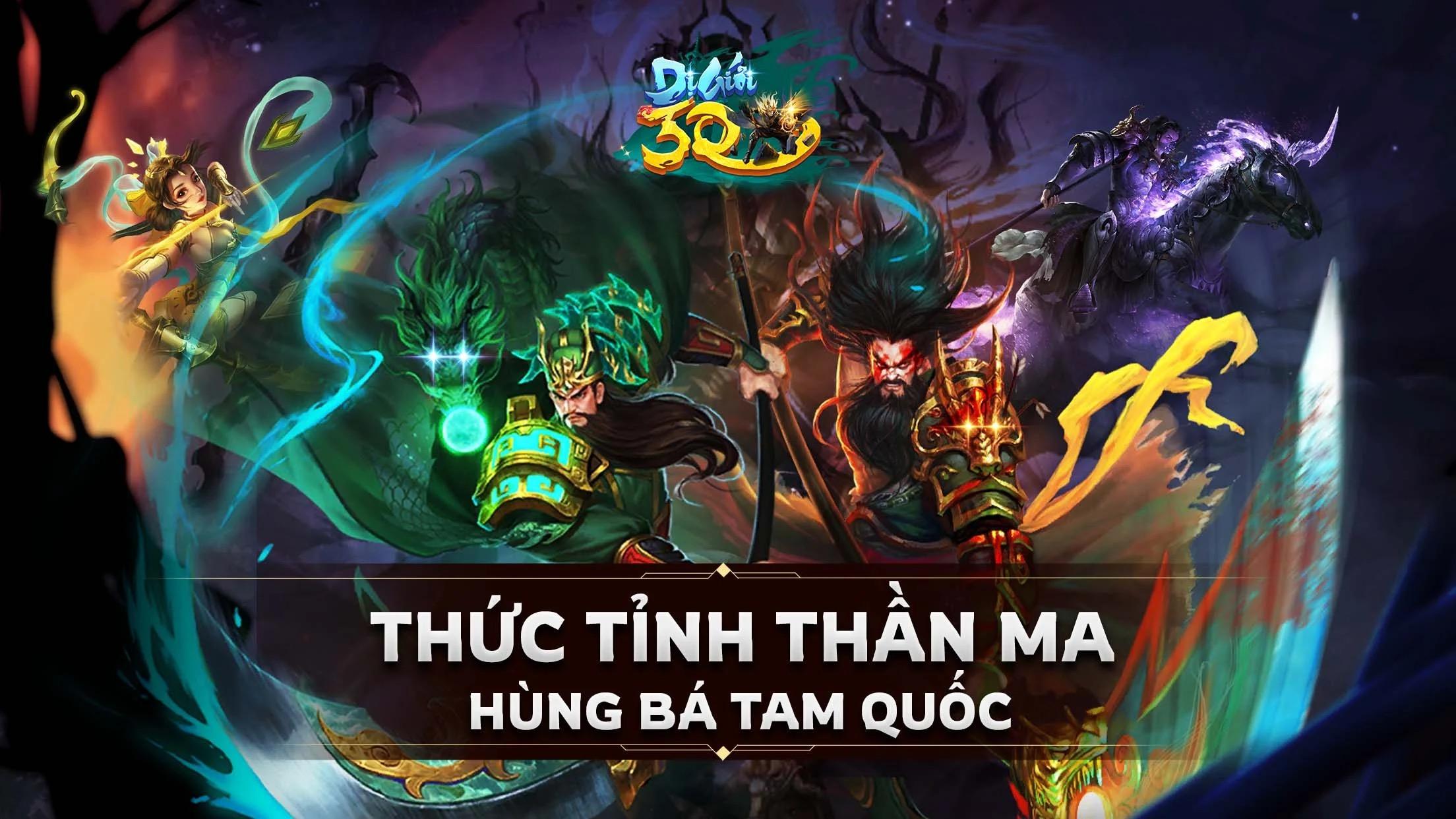 Dị Giới 3Q chính thức ra mắt, đưa game thủ bước vào thế giới Tam Quốc đầy dị biệt