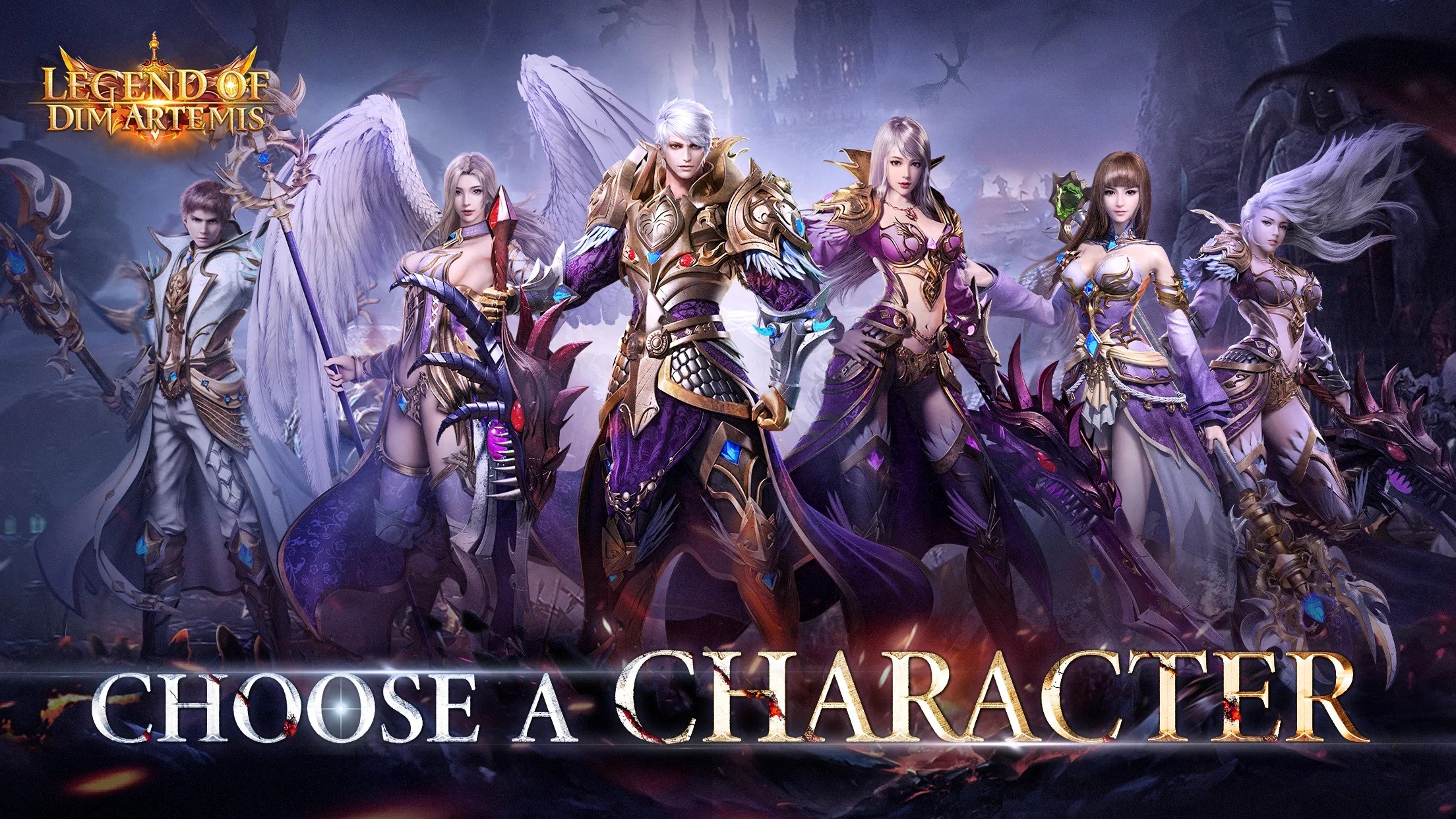 MMORPG Legend of Dim Artemis Available on Android and iOS | BlueStacks