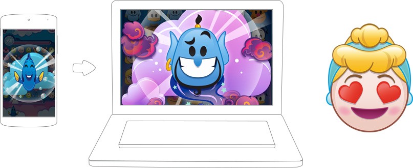Chơi Disney Emoji Blitz on PC 18