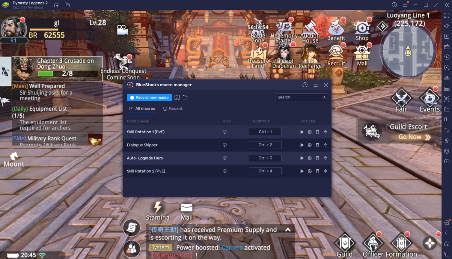 How to Play Dynasty Legends 2 on PC with BlueStacks