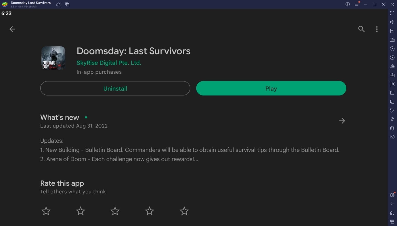 كيف تلعب Doomsday: Last Survivors على جهاز الكمبيوتر باستخدام BlueStacks