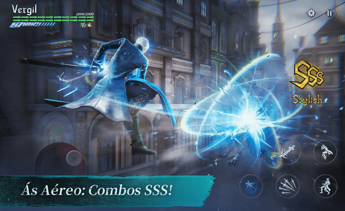 Como Jogar Devil May Cry: Peak of Combat a 240 FPS no BlueStacks