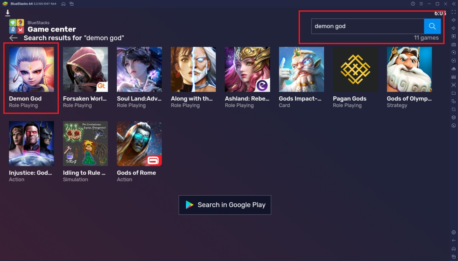 How to Play Demon God on PC with BlueStacks