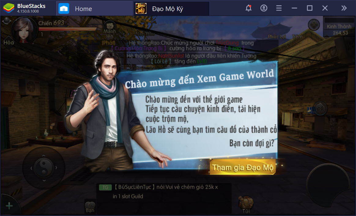 Cùng truy tìm kho báu trong Đạo Mộ Ký với BlueStacks