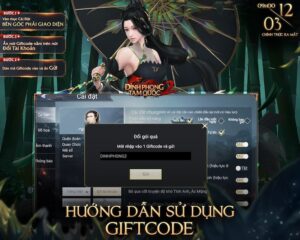 Nhận ngay gift code Đỉnh Phong 2 - Tân Tam Quốc mừng game ra mắt