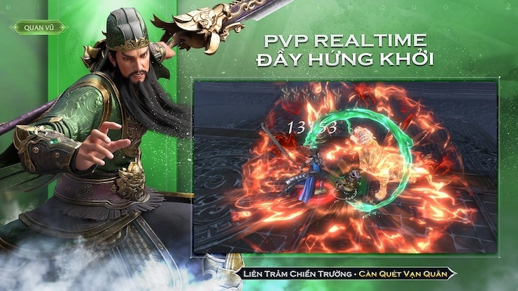 Nhận ngay gift code Đỉnh Phong 2 - Tân Tam Quốc mừng game ra mắt