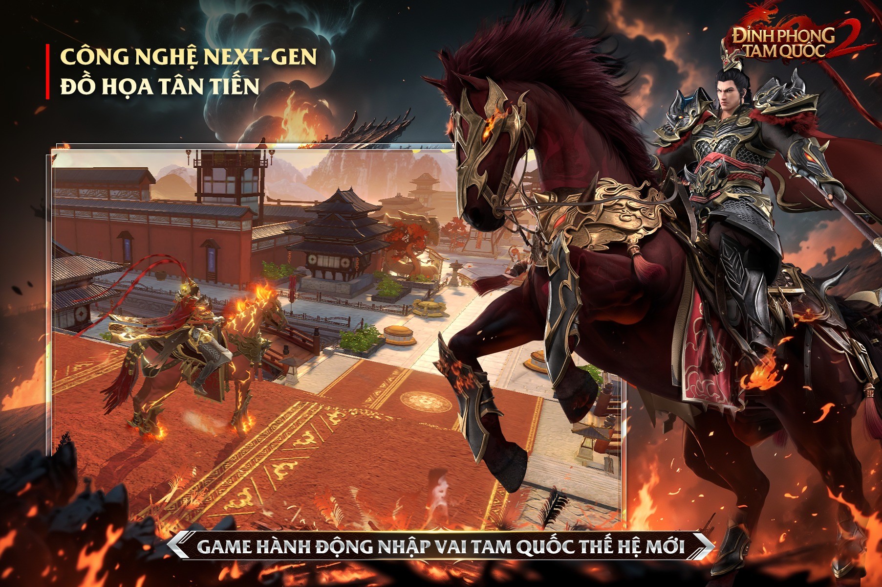 Dynasty Legends 2 sẽ phát hành tại Việt Nam với tên Đỉnh Phong 2 - Tân Tam Quốc