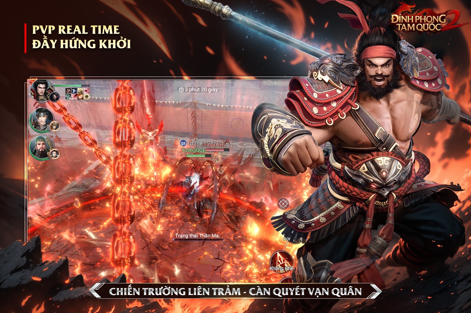 Dynasty Legends 2 sẽ phát hành tại Việt Nam với tên Đỉnh Phong 2 - Tân Tam Quốc