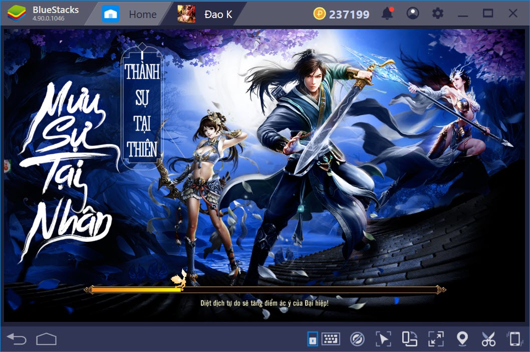 Thiết lập Game Controls khi chơi Đao Phong Giang Hồ với BlueStacks