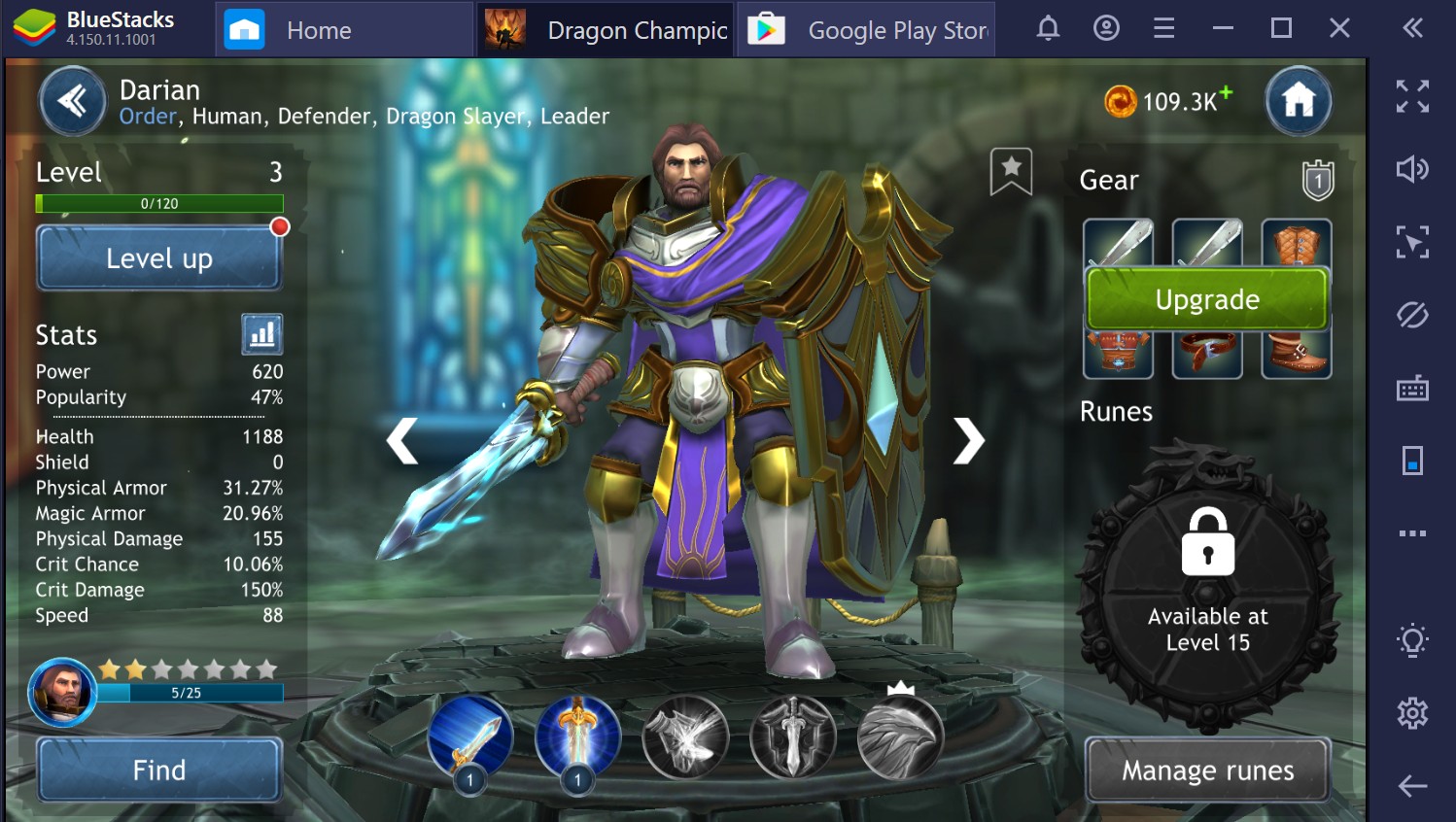 Dragon Champions: como evoluir os seus heróis no PC