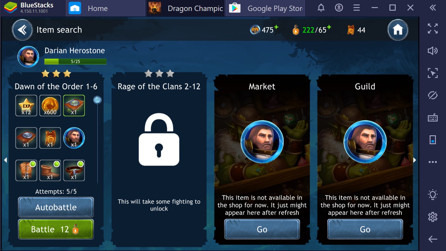 Dragon Champions: como evoluir os seus heróis no PC