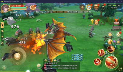 Trải nghiệm thế giới rồng Dragon Heroes – Chung Sức Bảo Vệ trên PC