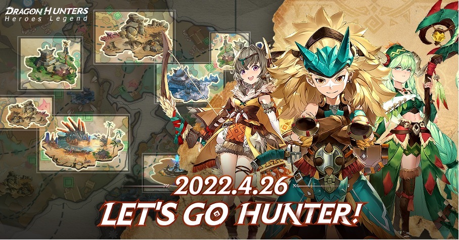 Dragon Hunters: Heroes Legend đột phá hơn 1 triệu đăng ký trước, ra mắt 26/4