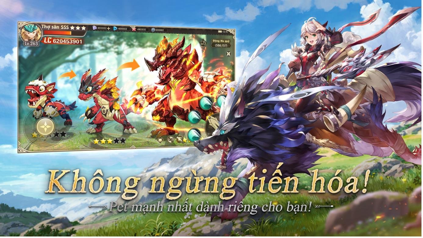 Dragon Hunters: Heroes Legend mở đăng ký trước trên App Store và Google Play Store