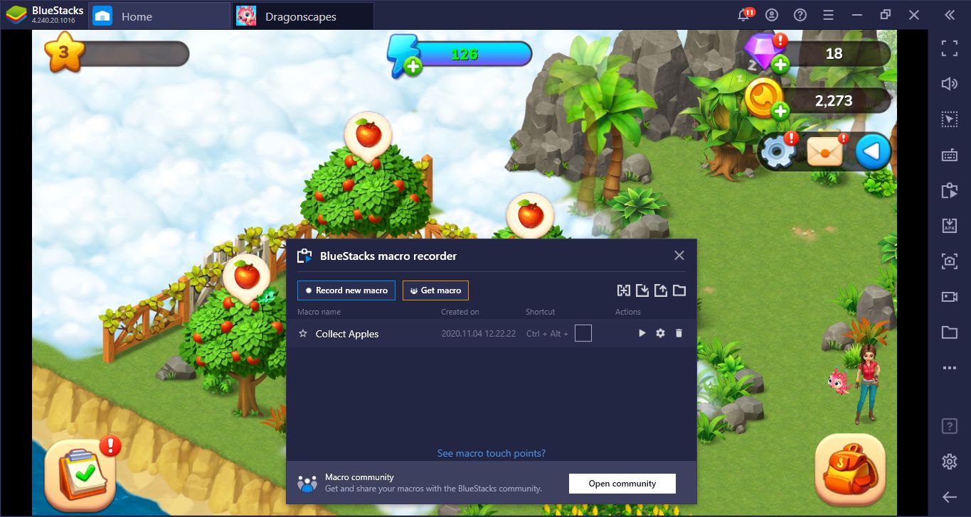 วิธีเล่น Dragonscapes Adventure บนพีซีด้วย BlueStacks