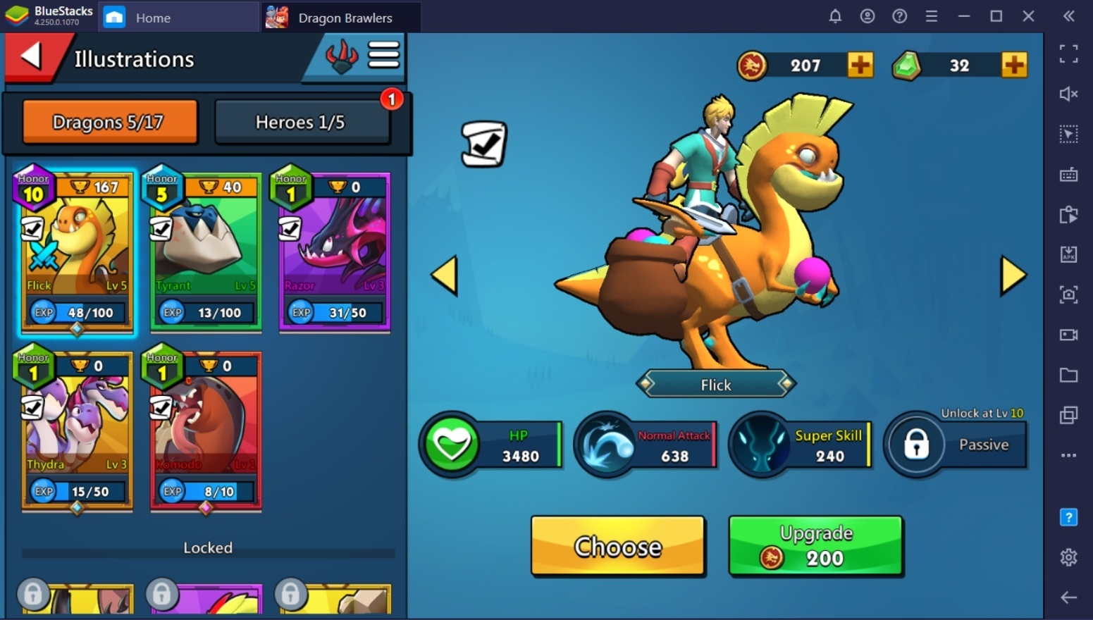 Обзорный гайд по игре Dragon Brawlers | BlueStacks