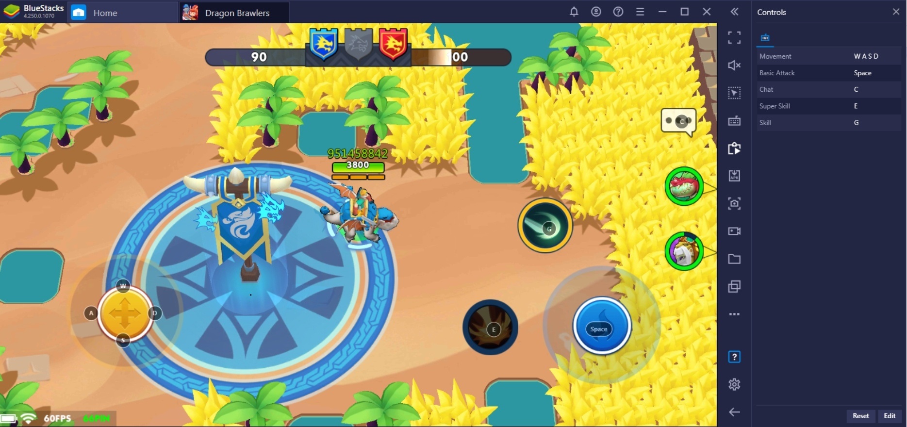 Руководство по настройке BlueStacks для Dragon Brawlers