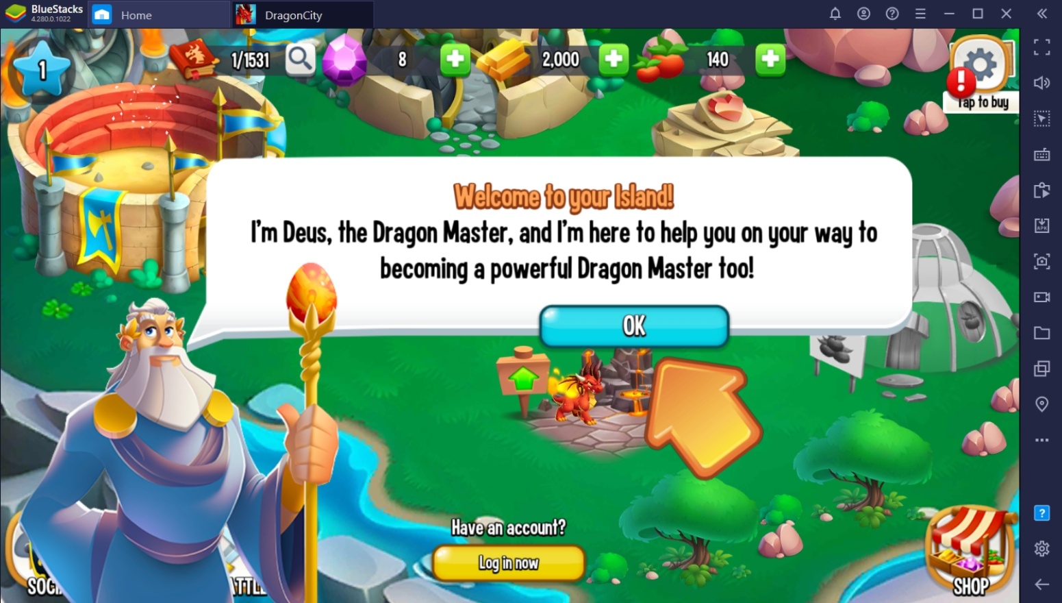 Play Dragon City on PC 