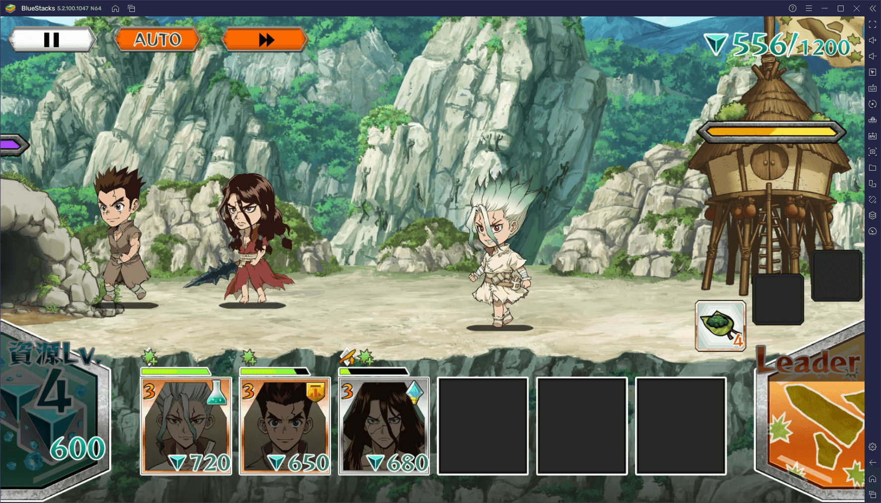 BlueStacksを使ってPCで『Dr.STONE バトルクラフト』を遊ぼう