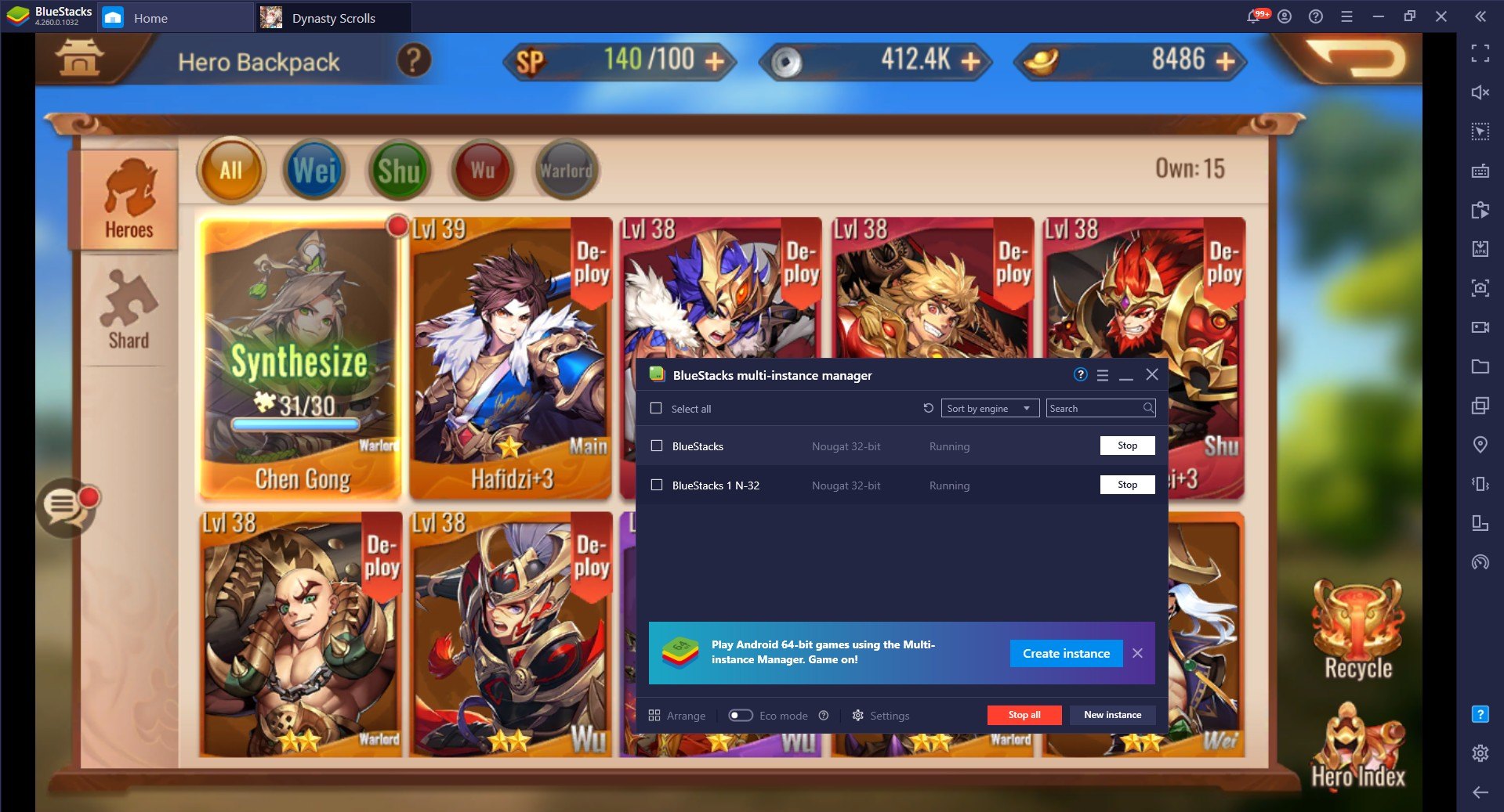 Cara Asyik Main Dynasty Scrolls di PC